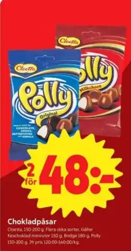 ICA Nära Chokladpåsar erbjuda