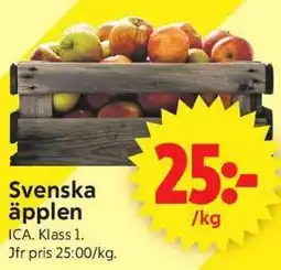 ICA Supermarket Svenska äpplen erbjuda
