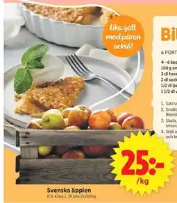 ICA Supermarket Svenska äpplen erbjuda
