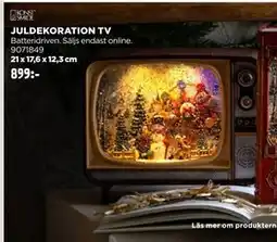 Jem&Fix JULDEKORATION TV erbjuda
