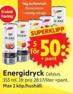 ICA Supermarket Energidryck erbjuda