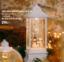 Jem&Fix JULDEKORATION LYKTA erbjuda