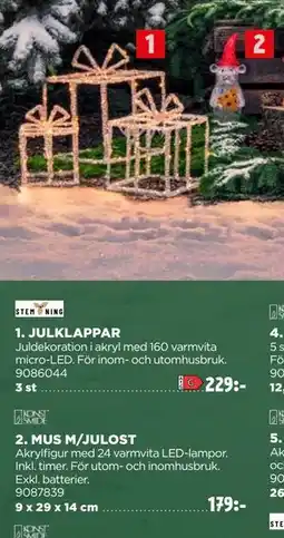 Jem&Fix 2. MUS M/JULOST erbjuda