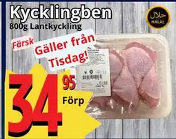 Supergrossen Kycklingben erbjuda