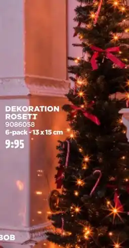 Jem&Fix DEKORATION ROSETT erbjuda