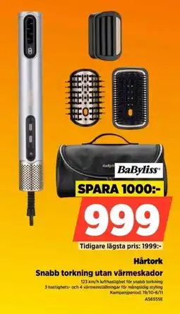 Power BabyLiss Hårtork erbjuda