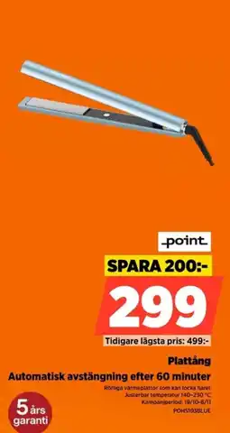 Power Point plattång erbjuda