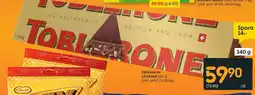 Rusta Toblerone choklad erbjuda