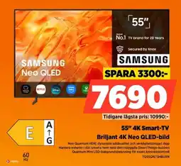 Power Samsung 55" 4K Smart-TV erbjuda