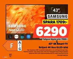 Power Samsung 43" 4K Smart-TV erbjuda