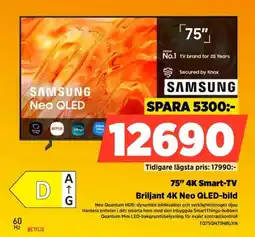 Power Samsung 75" 4K Smart-TV erbjuda