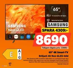Power Samsung 65" 4K Smart-TV erbjuda