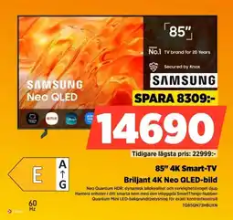 Power Samsung 85" 4K Smart-tv erbjuda