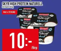 Matdax Ehrmann skyr high protein naturell erbjuda