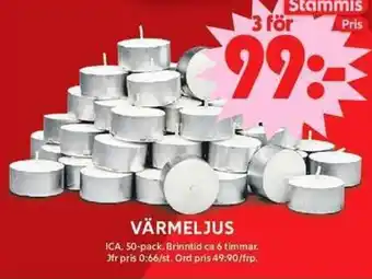 Stammis Värmeljus