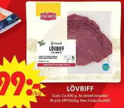 ICA Maxi Scan Lövbiff erbjuda