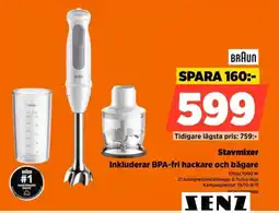 Power Braun stavmixer erbjuda