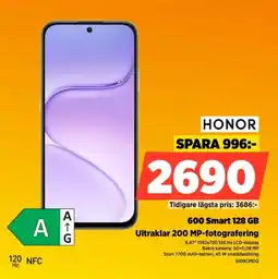 Power Honor 600 Smart 128 GB erbjuda