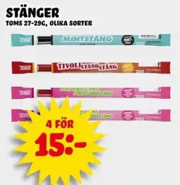 Nelins Toms stänger erbjuda