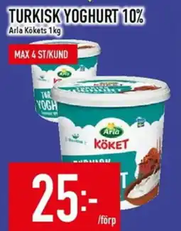 Matdax Arla Köket Turkisk yoghurt erbjuda