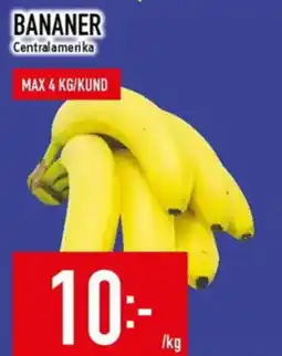 Matdax Bananner erbjuda