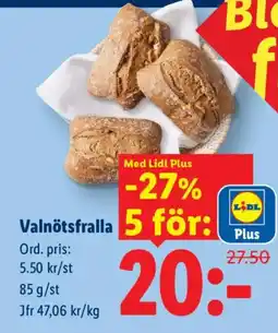 Lidl Lidl Valnötsfralla erbjuda