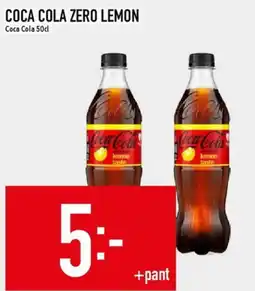 Matdax Coca Cola Zero Lemon erbjuda