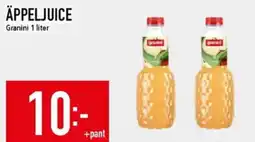 Matdax Granini äppeljuice erbjuda