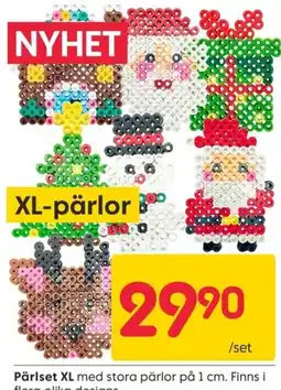 Rusta XL-pärlor erbjuda