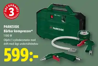 Parkside bärbar kompressor