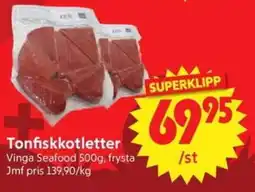 Nya Pulsen Vinga tonfiskkotletter erbjuda