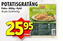 Matvärlden Tensta Peka potatisgratäng erbjuda