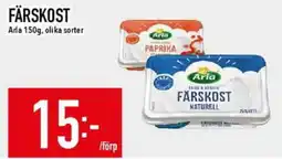 Matdax Arla färskost erbjuda