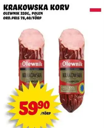 Olewnik krakowska korv