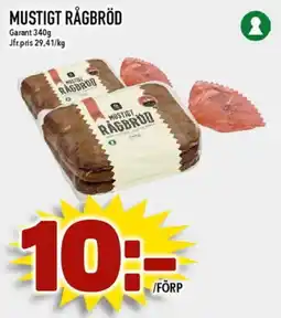 Matdax Garant rågbröd erbjuda