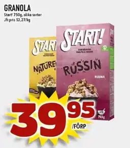 Matdax Start granola erbjuda