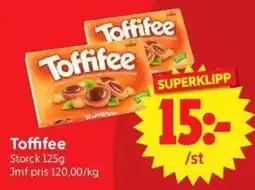 Nya Pulsen Toffifee erbjuda