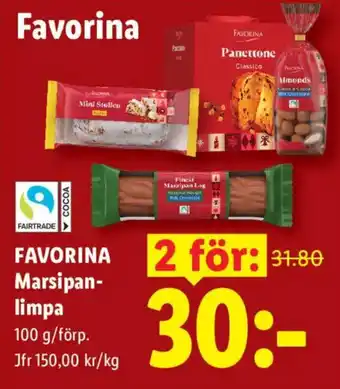 Favorina Marsipan-limpa