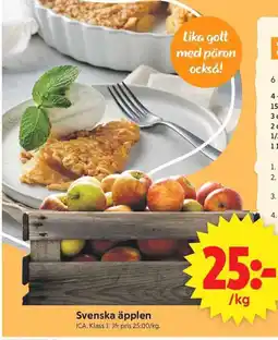 ICA Supermarket Svenska äpplen erbjuda