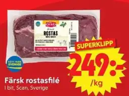 Nya Pulsen Scan färsk rostasfilé erbjuda