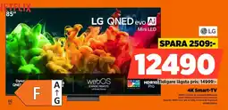 Power LG QNED evo AI Mini LED erbjuda