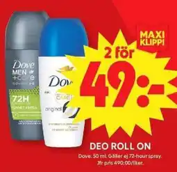 ICA Maxi Dove deo roll on erbjuda