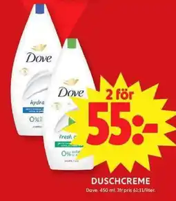 ICA Maxi Dove duschcreme erbjuda