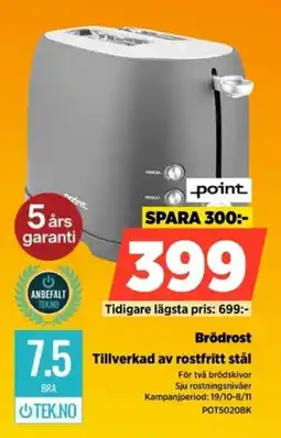 Power Point brödrost erbjuda
