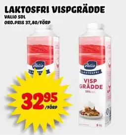 Nelins Valio laktosfri vispgrädde erbjuda