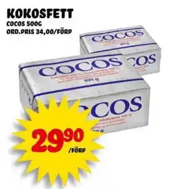 Nelins Cocos kokosfett erbjuda