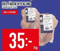 Matdax Hel färska kyckling erbjuda
