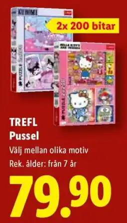 Lidl Trefl Pussel erbjuda
