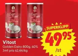 Nya Pulsen Vitost Golden Dairy erbjuda
