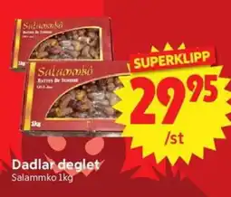 Nya Pulsen Salammko dadlar deglet erbjuda